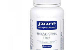Комплекс для кожи, волос, ногтей Pure Encapsulations Hair/Skin/Nails Ultra 60 Caps PE-01357