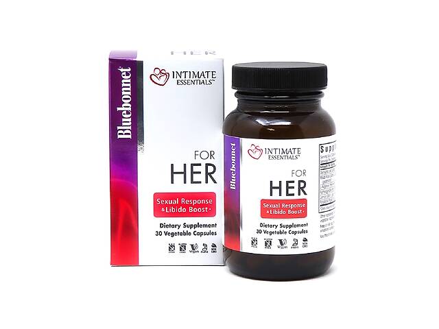 Комплекс Для Нее, Intimate Essentials For Her Sexual Response And Libido Boost, Bluebonnet Nutrition, 30 капсул