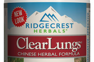Комплекс для Поддержки Легких Растительная Китайская Формула Clear Lungs RidgeCrest Herbals 120 гелевых капсул