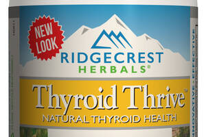 Комплекс для Поддержки Щитовидной Железы, Thyroid Thrive, RidgeCrest Herbals, 60 гелевых капсул