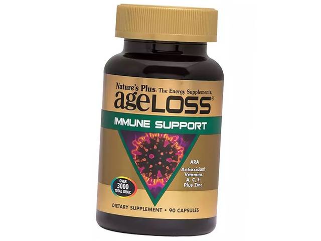 Комплекс для иммунитета AgeLoss Immune Support Nature's Plus 90капс (71375039)