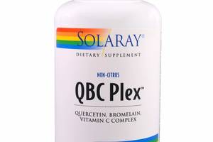 Комплекс от аллергии QBC Plex Solaray кверцетин бромелайн витамин С 120 капсул
