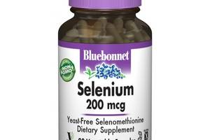 Комплекс Селен и Молибден Bluebonnet Nutrition Selenium 200 mcg 90 Veg Caps