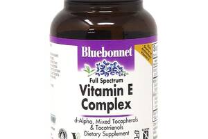 Комплекс Витамина E Vitamin E Complex Bluebonnet Nutrition 30 капсул