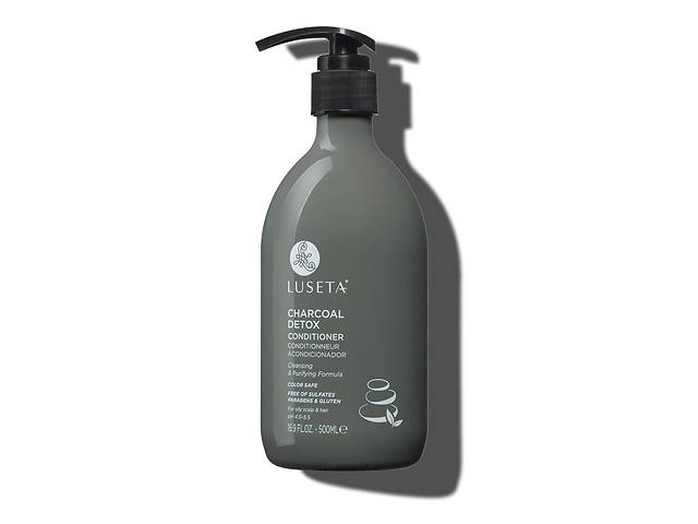 Кондиціонер для жирного волосся Luseta Charcoal Detox Conditioner 500 ml (LU6097)