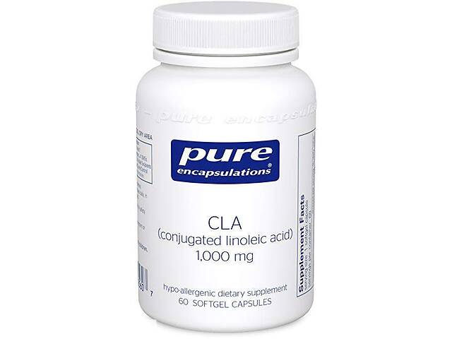 Конъюгированная линолевая кислота CLA Pure Encapsulations 60 капсул (30258)