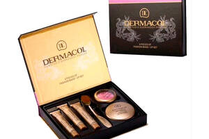 Косметический набор Dermacol 6 в 1 Make-up set тональный крем пудра румяна (lp-90228_285)