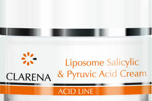 Крем для жирной и комбинированной кожи с кислотами Clarena Liposome Salicylic Pyruvic Acid Cream 50 мл