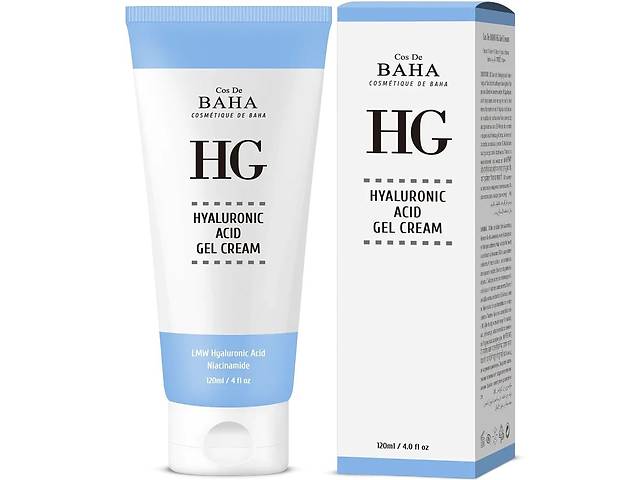 Крем-гель с гиалуроновой кислотой Cos De BAHA Hyaluronic Acid Gel Cream 120 мл