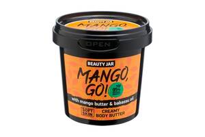 Крем-сливки для тела Mango Go! Beauty Jar 135 г