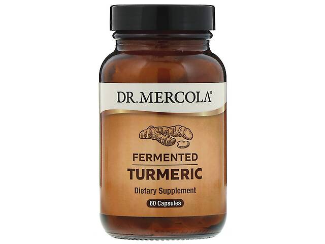 Куркума ферментированная Dr. Mercola 60 капсул (34707)