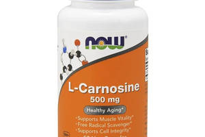 L-Карнозин Now Foods 500 мг 50 вегетарианских капсул (NF0078)