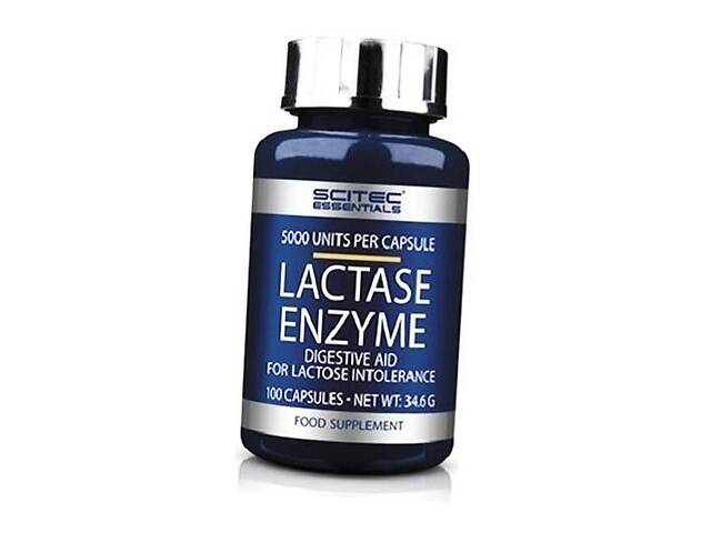 Lactase Scitec Essentials 100капс (69170001)
