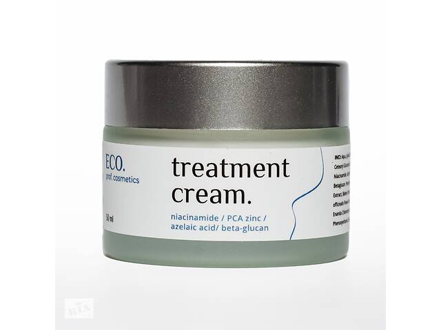 Ламелярный лечебный крем для жирной и комбинированной кожи Eco.prof.cosmetics Treatment cream 50 мл