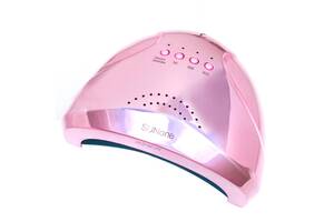 Лампа SUN T-SO32550 для сушки гель лака 48W Pink mirror