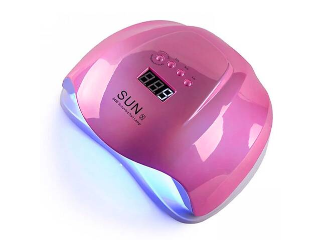 Лампа SUN T-SO32555 для сушки гель лака SunX pink Mirror 54W