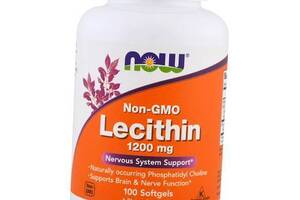 Lecithin 1200 Now Foods 100гелкапс (72128004)