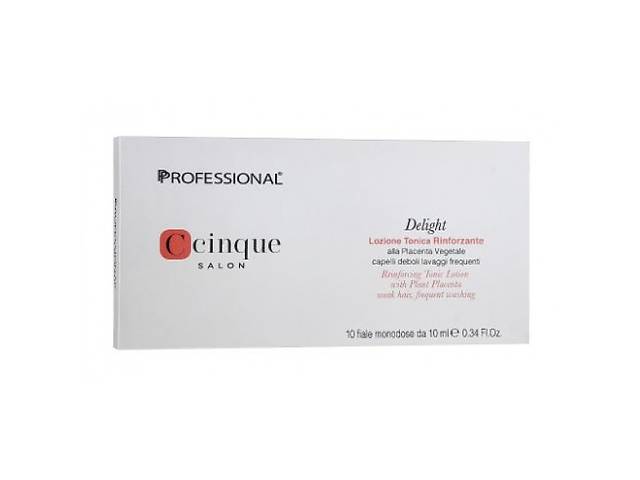 Лосьон тонизирующий для ослабленных волос Professional C Cinque Delight 10*10 мл