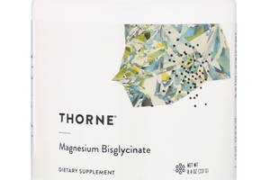 Магний Бисглицинат, Thorne Research, 8,4 унции (237 гр)