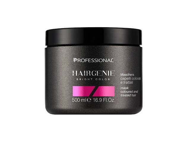 Маска для блеска окрашенных волос Professional Hairgenie 500 мл