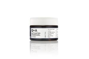 Маска для лица 'детокс' с активированным углем Q+A Activated Charcoal Face Mask 50g