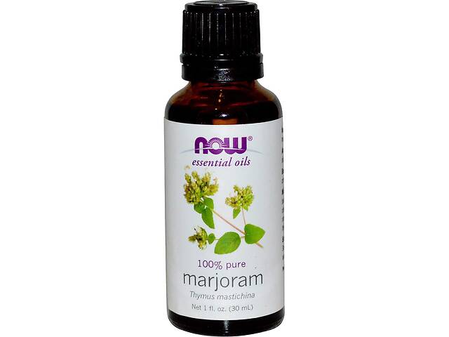 Масло майорана эфирное (Marjoram Oil) Now Foods 30 мл