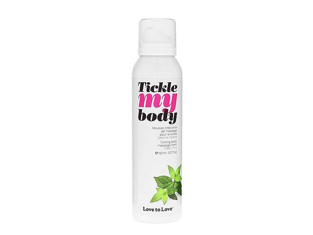 Массажная пена Love To Love TICKLE MY BODY Fresh Mint 150 мл (SO1386)