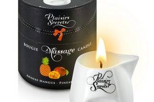 Массажная свеча Plaisirs Secrets Pineapple Mango 80 мл (SO1852)