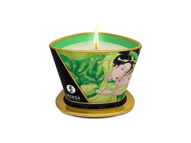 Массажная свеча Shunga MASSAGE CANDLE - Exotic Green Tea 170 мл (SO2515)