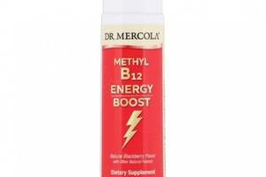 Метилкобаламин Dr. Mercola Methyl Vitamin B12 Energy Booster 25 ml Natural Blackberry Flavor