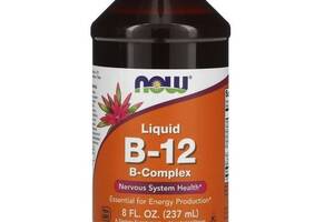 Метилкобаламин NOW Foods Vitamin B-12 Complex Liquid 237 ml /198 servings