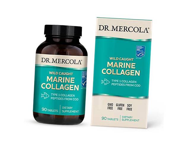 Морской коллаген Marine Collagen Dr. Mercola 90таб (68387001)