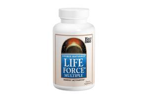 Мультикомплекс для Поддержания Энергии Life Force Source Naturals 120 таблеток