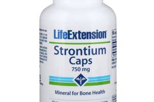 Мультиминеральный комплекс Life Extension Strontium Caps Mineral for Bone Health 750 mg 90 Caps LEX-14769