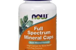 Мультиминеральный комплекс NOW Foods Full Spectrum Minerals 120 Caps