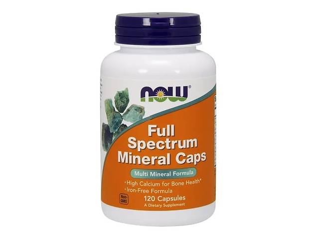 Мультиминеральный комплекс NOW Foods Full Spectrum Minerals 120 Caps