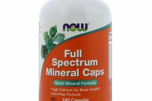 Мультиминеральный комплекс NOW Foods Full Spectrum Minerals 240 Caps