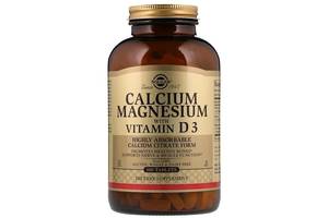 Мультиминеральный комплекс Solgar Calcium Magnesium with Vitamin D3 300 Tabs