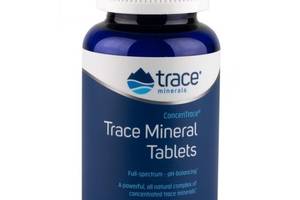 Мультиминеральный комплекс Trace Minerals ConcenTrace, Trace Mineral Tablets 90 Tabs TMR-00105