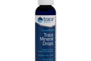 Мультиминеральный комплекс Trace Minerals ConcenTrace, Trace Mineral Drops, 2 fl oz 59 ml TMR-00007