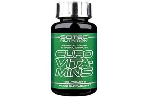 Мультивитамины для спорта Scitec Nutrition Euro Vita-Mins 120 Tabs