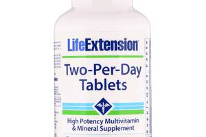 Мультивитамины Life Extension дважды в день 60 таблеток (LEX23166)