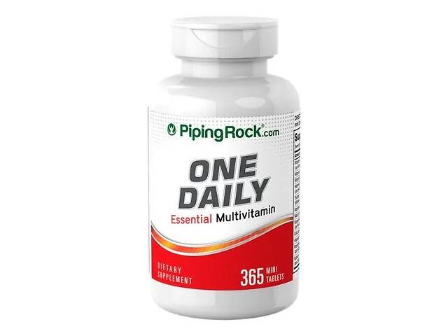 Мультивитамины Piping Rock One Daily Essential Multi 365 Tabs