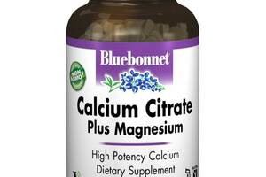 Микроэлемент Кальций Bluebonnet Nutrition Calcium Citrate Plus Magnesium 90 Caplets BLB0716