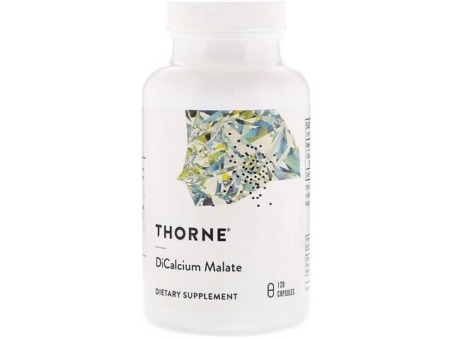 Микроэлемент Кальций Thorne Research Dicalcium Malate 120 Caps