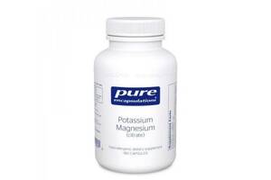 Микроэлемент Калий Pure Encapsulations Potassium Magnesium (citrate) 180 Caps PE-00453