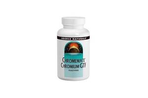 Микроэлемент Хром Source Naturals Chromemate Chromium GTF Yeast-Free 200 mcg 240 Tabs