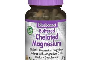 Микроэлемент Магний Bluebonnet Nutrition Albion Buffered Chelated Magnesium 200 mg 60 Caps