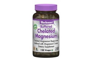 Микроэлемент Магний Bluebonnet Nutrition Albion Buffered Chelated Magnesium 200 mg 120 Caps