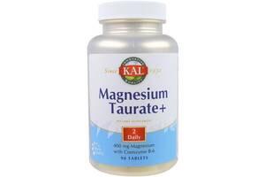 Микроэлемент Магний KAL Magnesium Taurate+ 400 mg 90 Tabs CAL-36975